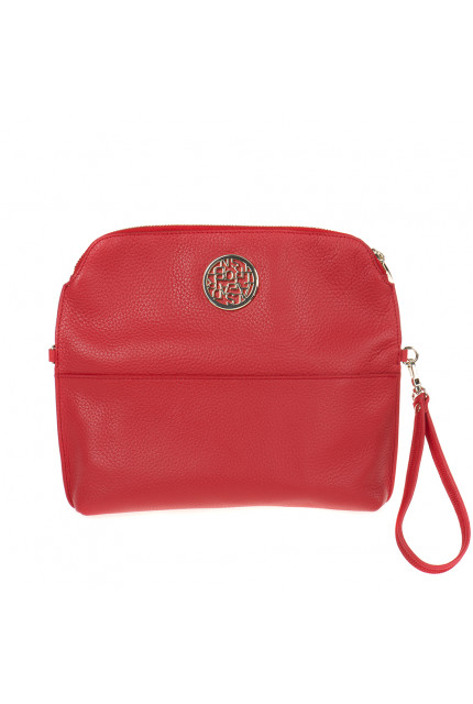 Клатч Alessandro Birutti 13-156-1-коралловая-симфо