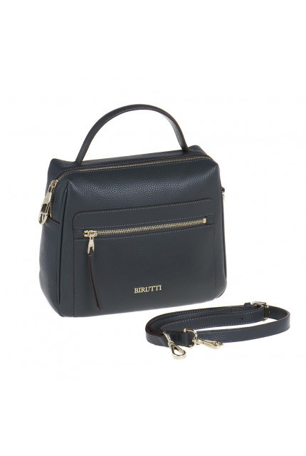 Сумка Alessandro Birutti 13-167-1 темно-серая симф