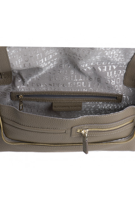 Сумка Alessandro Birutti 13-169-1-хаки-симфония