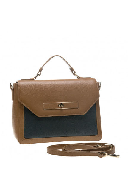 Сумка Alessandro Birutti 13-230-2 кемел т серая