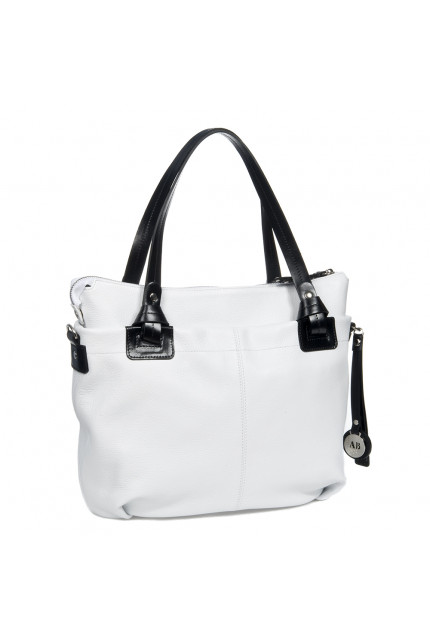 Сумка Alessandro Birutti 1815-белая-симфония-с-чер