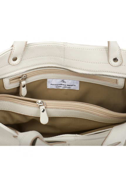 Сумка Alessandro Birutti 2170-бежевая-симфония