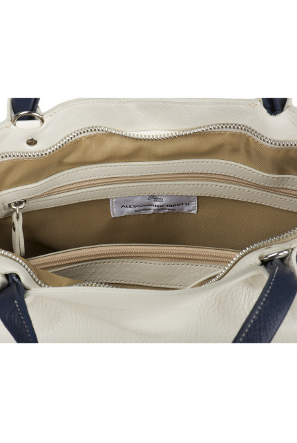 Сумка Alessandro Birutti 3005-бежевая-симфония+отд