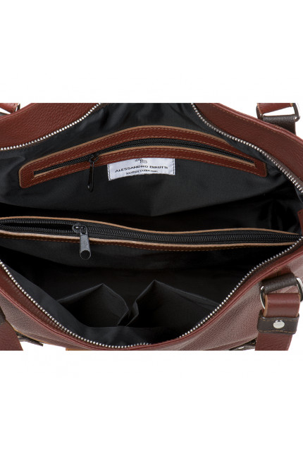 Сумка Alessandro Birutti 3015-махагон-симфония+-от
