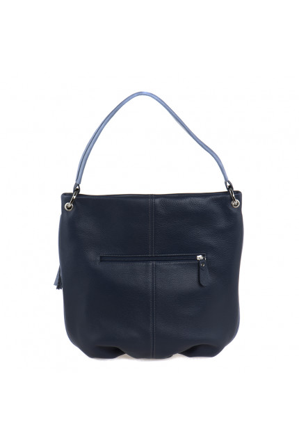 Сумка Alessandro Birutti 4007-синяя+серая-симфония