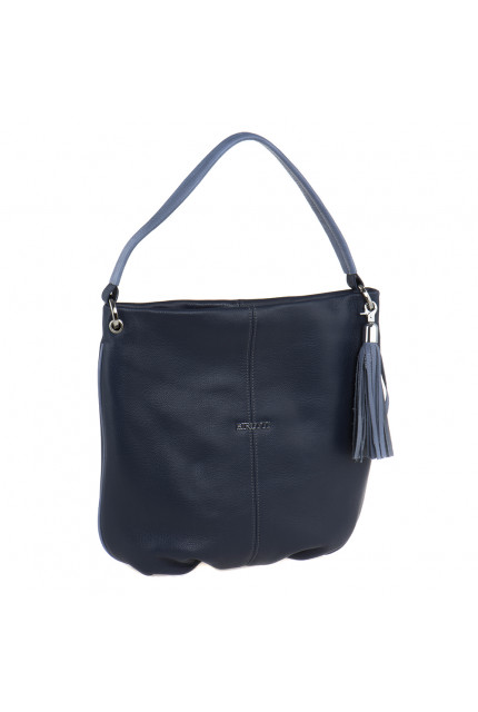 Сумка Alessandro Birutti 4007-синяя+серая-симфония