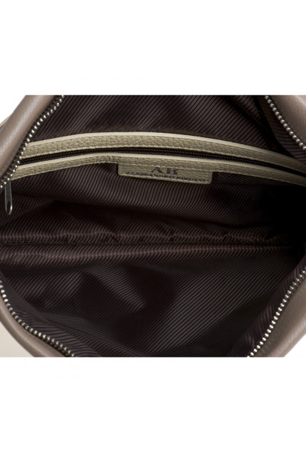 Клатч Alessandro Birutti 4008-бежевая-капучино-сим