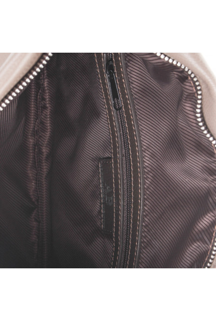 Сумка Alessandro Birutti 4008 коричневая замша сим