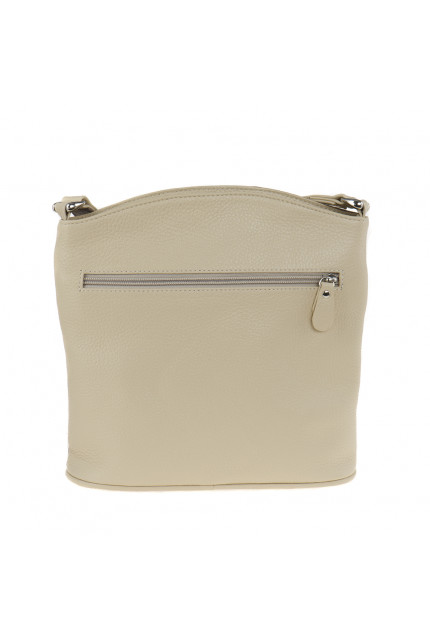 Сумка Alessandro Birutti 4009-бежевая-капучино-сим