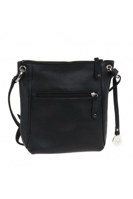 Сумка Alessandro Birutti 4011-черная-красная-беж.с