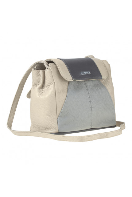 Сумка Alessandro Birutti 4014-беж-сер-симфония