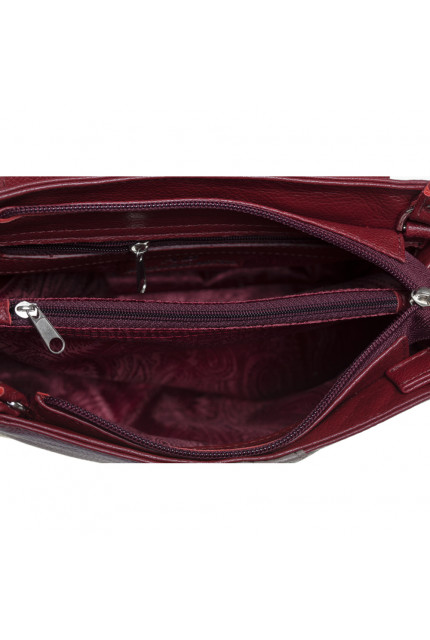 Сумка Alessandro Birutti 4014-красн-кор-симфония