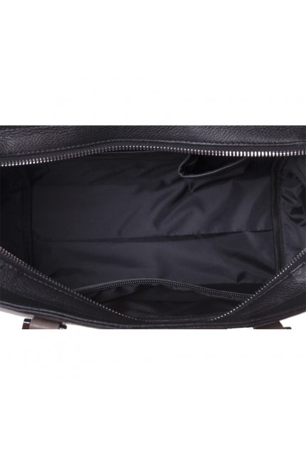 Сумка Alessandro Birutti 4015-черная-капучино-симф