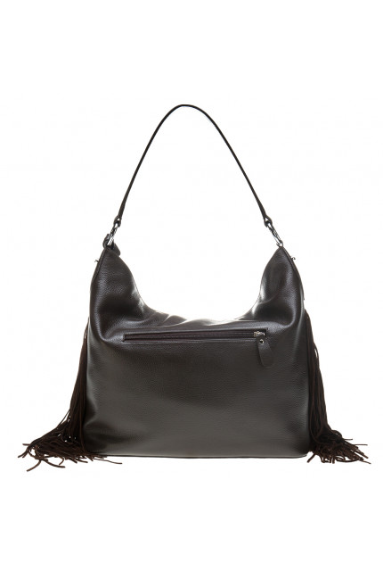 Сумка Alessandro Birutti 4018 коричн замша симфони