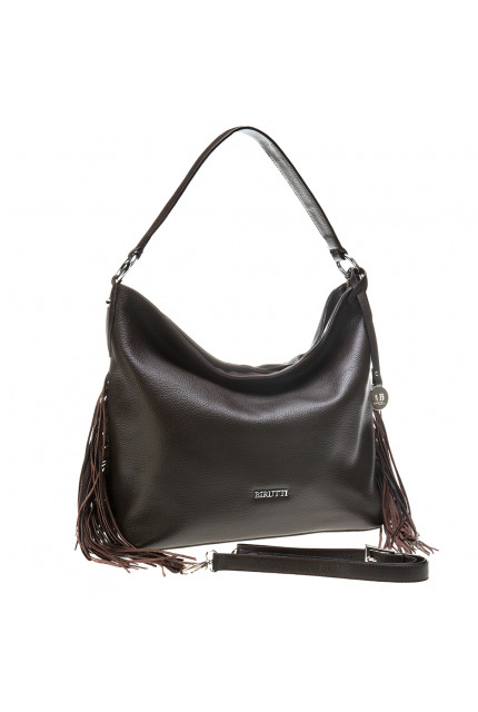 Сумка Alessandro Birutti 4018 коричн замша симфони