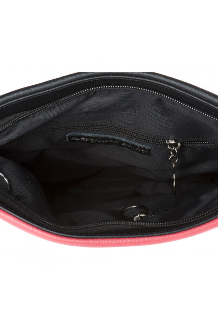 Сумка Alessandro Birutti 44 красно-черная Кошка де