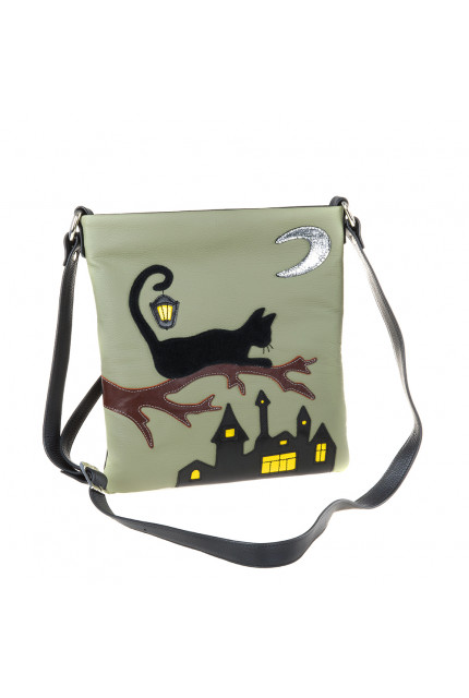 Сумка Alessandro Birutti 46-салатно-черная-симфони