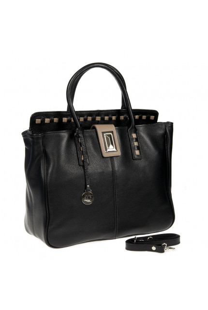 Сумка Alessandro Birutti 859-черная-симфония+отд.л