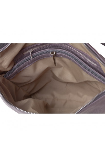 Сумка Alessandro Birutti 865 лаванда симфония сера