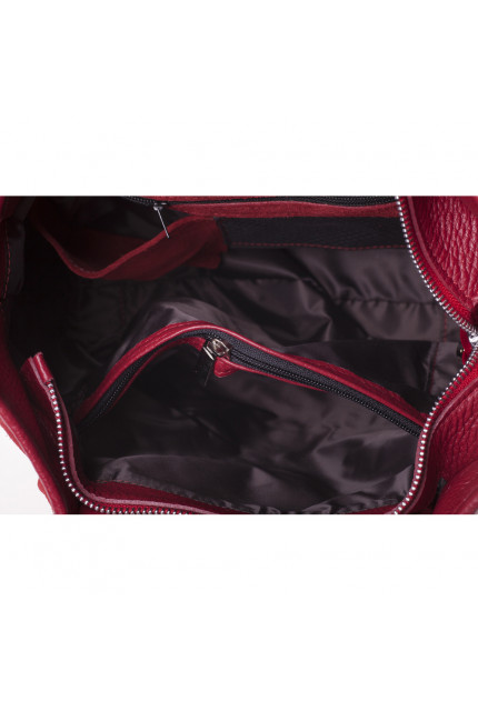 Сумка Alessandro Birutti 868 т красн замша стеганн