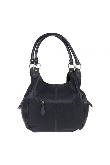 Сумка Alessandro Birutti 899 темно-синяя серая сим