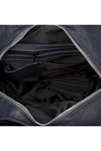 Сумка Alessandro Birutti 899 темно-синяя серая сим