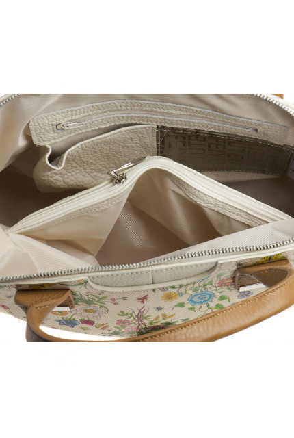 Сумка Alessandro Birutti 943-бежевая-симфония-охра