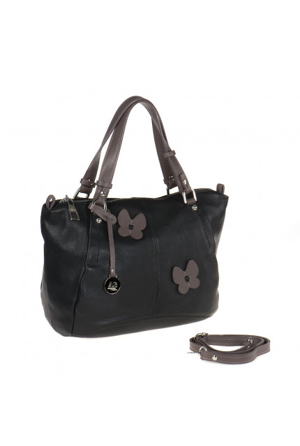 Сумка Alessandro Birutti 962-черная-симфония+отд.к