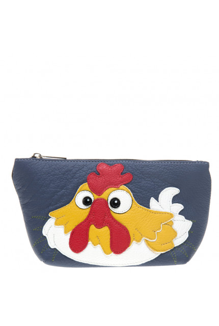 Косметичка Alessandro Birutti К027 син черный петушок