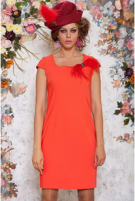 Платье Art Ribbon M1046-orange
