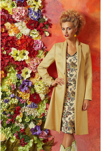 Кардиган Art Ribbon М2111К7001-gorchica