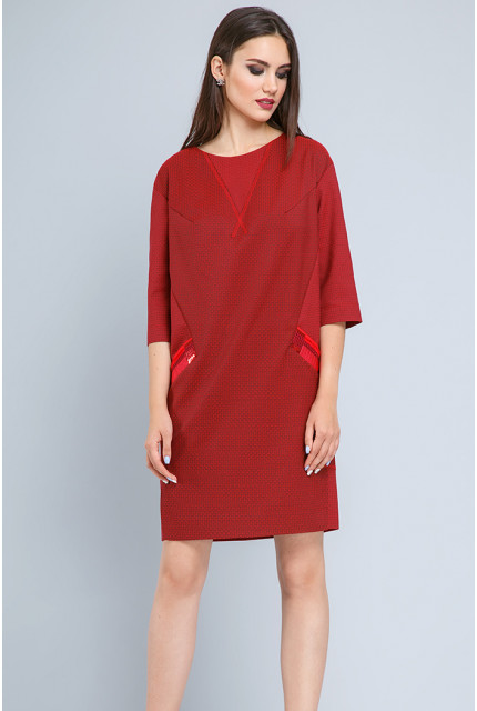 Платье LaVela L1508-красный