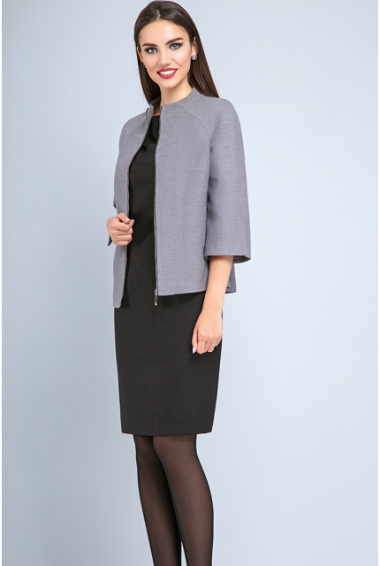 Костюм LaVela L4174-черное платье