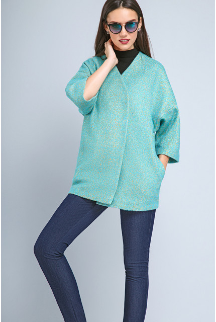 Пальто LaVela L7069-мята