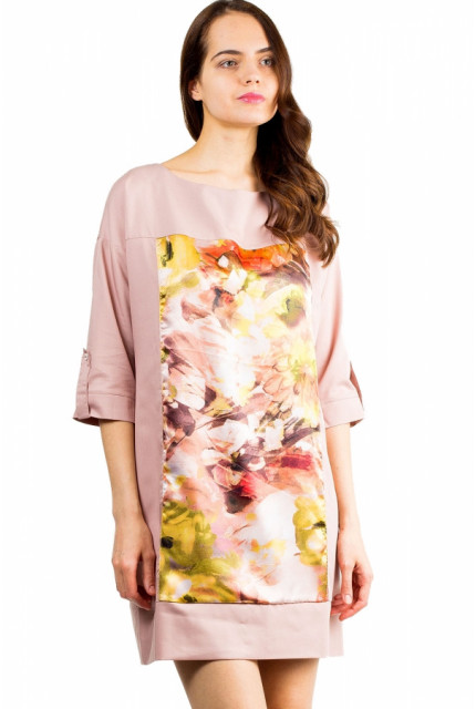 Платье La Via Estelar 13589-кремовый