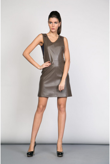 Платье La Via Estelar 10866-бежевый