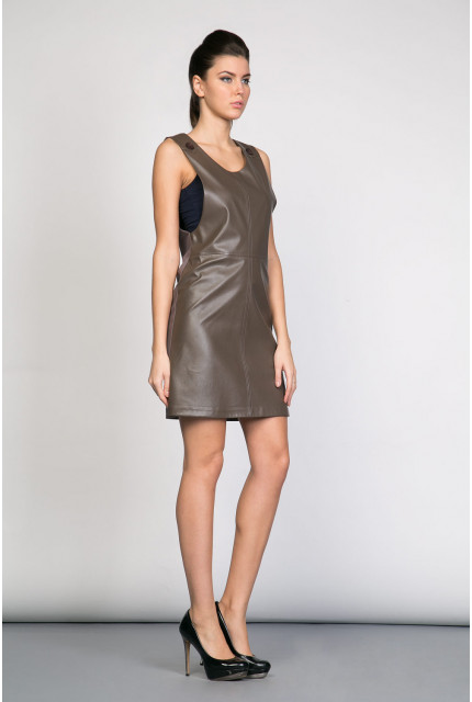 Платье La Via Estelar 10866-бежевый