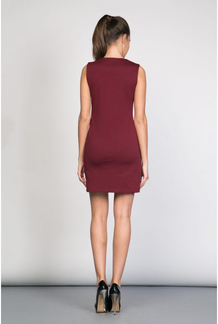 Платье La Via Estelar 10866-бордовый