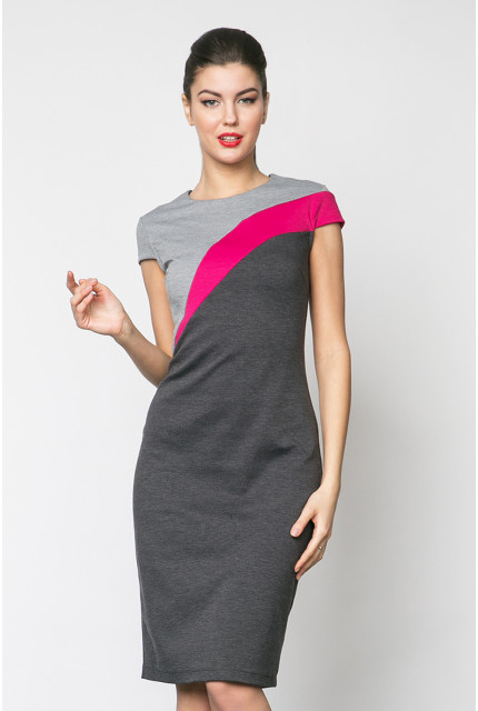 Платье La Via Estelar 12930-розовый