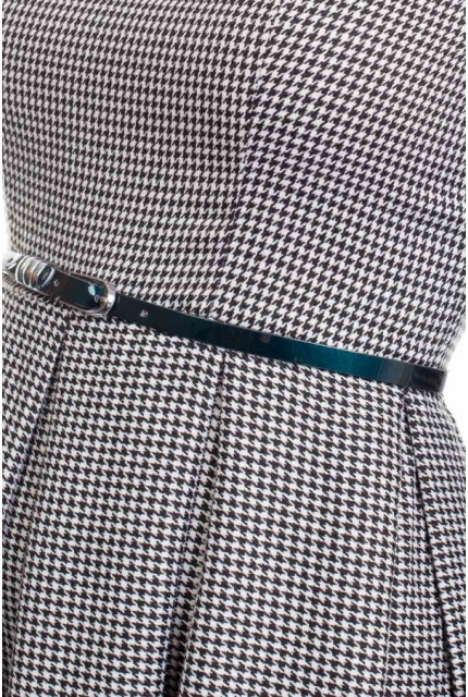 Платье La Via Estelar 13581-черно-белый