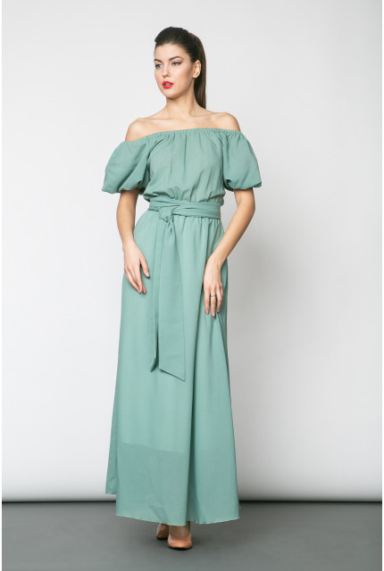 Платье La Via Estelar 13770-1-оливковый