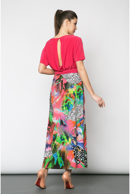 Платье La Via Estelar 13884-коралл