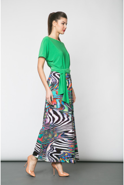 Платье La Via Estelar 13884-зеленый