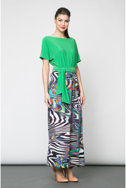 Платье La Via Estelar 13884-зеленый