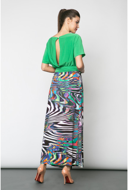 Платье La Via Estelar 13884-зеленый