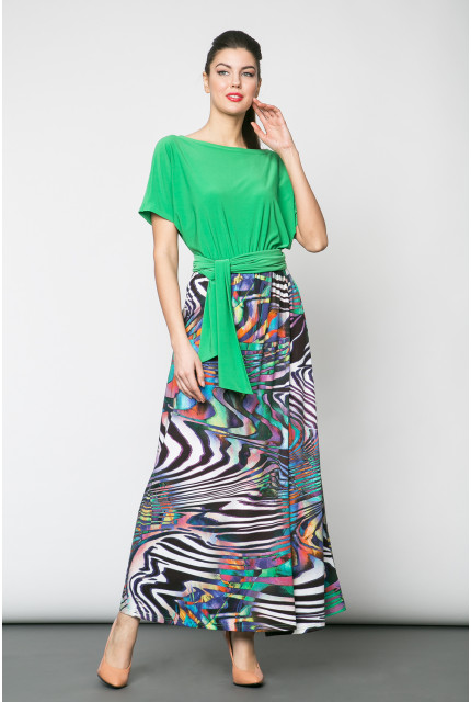 Платье La Via Estelar 13884-зеленый