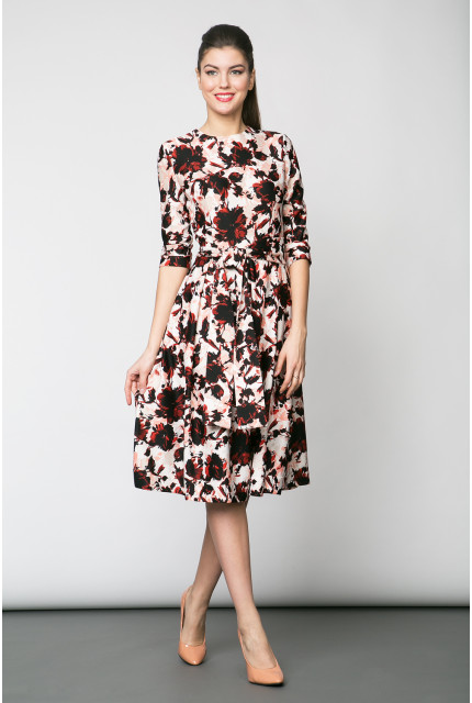 Платье La Via Estelar 13896-красный