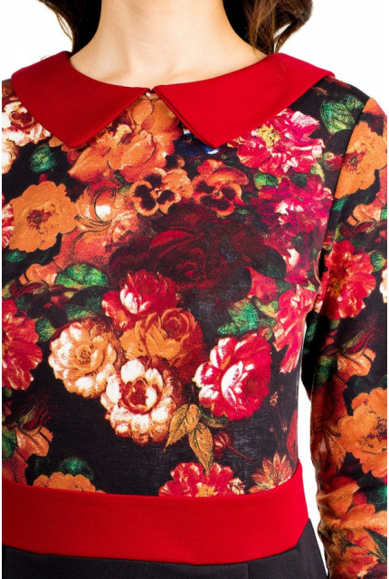 Платье La Via Estelar 14103-красный