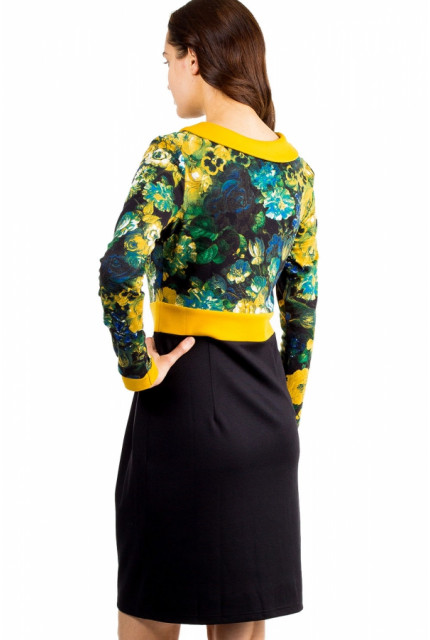 Платье La Via Estelar 14103-желтый