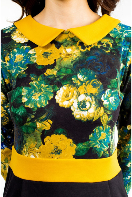 Платье La Via Estelar 14103-желтый